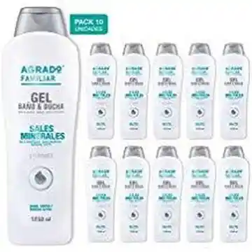 shampoings et gel douche agrado