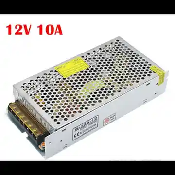 Boite d'alimentation distribution éléctrique 12V - 10A - 9 Sorties Boite d'alimentation distribution éléctrique 12V - 10A - 9 Sorties